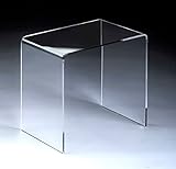 HOWE-Deko Hochwertiger Acryl-Glas Beistelltisch oder Nachttisch,...