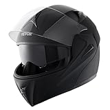 VEVOR Motorradhelm ohne Maske Helmgröße 55-56 cm, ABS Helme mit hoher...