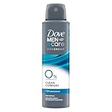 Dove Men+Care advanced 0% Deo-Spray Clean Comfort mit Zink-Komplex und...