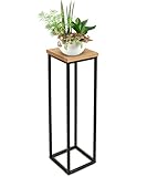 holz4home® Dekoständer aus massiv Eichenholz I Blumenständer Natur...