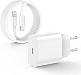 iPhone 14 13 12 Ladegerät mit Ladekabel Original 2M, 20W USB C...