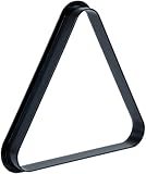 PowerGlide Herren 1 3/4 Pooldreieck Snooker-Dreieck, Schwarz, 1 3/4 inch...
