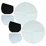 vhbw 12x Papierfilter, 6X Aktivkohlefilter, 6X Fettfilter kompatibel mit...