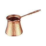 Türkische Kaffeekanne Kupfer Mit Langem Griff 317ml Kupferkanne...