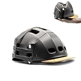 Overade Plixi Faltbarer Helm für Fahrräder, E-Scooter - Volumen durch 3...