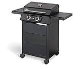 Enders® Elektrogrill eCRAVE 2, mit Gussrost, Grillwagen mit viel Stauraum,...