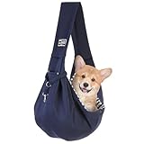 Halinuia Reversibel Kleine Hundetragetasche bis 7KG Angenehm Tragetasche...