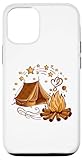 Hülle für iPhone 12/12 Pro Frauen Mädchen Camping Outdoor Lagerfeuer...