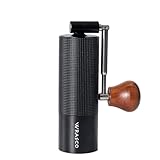 WRASCO Lightweight Manual Coffee Grinder for Home & Outdoor Coffee, Durable...