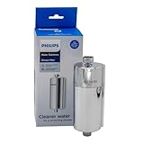 Philips Wasser-Inline-Duschfilter mit 1 Ersatzfilter-Kartusche, 50.000 L...