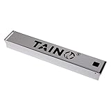 TAINO Räucherbox aus Edelstahl Smokerbox für Gasgrill, Holzkohlegrill und...