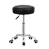KKTONER Rollhocker Barhocker Arbeitshocker höhenverstellbar 51-67cm...