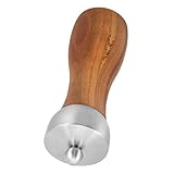 EXQUIMEUBLE Handkurbel Pfeffermühle aus Holz mit Keramikmahlwerk und...