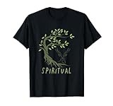 Baum des Lebens Elch Hirsch Spiritualität Meditation Yoga T-Shirt