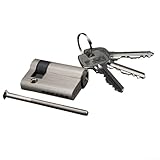 45 mm Messingschließzylinder mit 3 Schlüsseln, feuerfester...