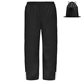 BSBUY Leichte Regenhose Kinder Matschhose Regenlatzhose mit...