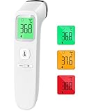 Viproud Fieberthermometer für Babys Kinder Erwachsene, Kontaktloses...