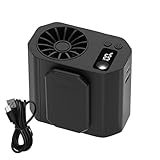 Generisch Tragbarer Hüftventilator | Gürtel-Kühlventilator Mit LED-Licht...