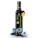 Kräuterland Schwarzkümmelöl 500ml, ungefiltert, naturrein ohne...