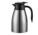 Truevaste 1,5L Thermoskanne Edelstahl Doppelwandige Vakuum Kanne,...