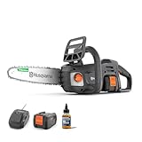 Husqvarna Akku-Kettensäge C15X-P4A, Batteriebetrieben (Lithium-Ionen, 18V,...