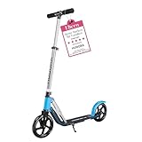 HUDORA BigWheel Pure Scooter - Stabiler Aluminium-Roller mit Ständer -...