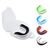 5 Stück Sport Zahnschutz mit Mundschutz Kasten, Kinder Sport Mundschutz,...