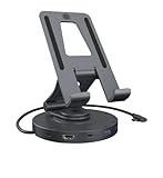 ICY BOX IB-TH100-DK Handy-Dockingstation Tablet/Smartphone Anthrazit,...