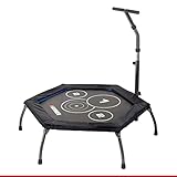 HAMMER Fitness-Trampolin Cross Jump, 98 cm Sprungfläche, patentierte...