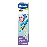 Pelikan 820448 griffix Tintenschreiber für Rechtshänder, NeonFreshBlue, 1...