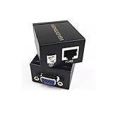 YVAAASIYC 1 Paar VGA Zu RJ45 60M Extender Repeater Adapter Splitter...