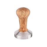 Motta Tamper mit Olivengriff – 58 mm Boden