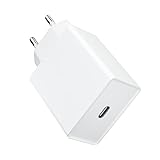 Apple Adapter USB C, 20W Netzteil USB C Ladegerät für iPhone15, iPhone...
