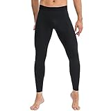 KBOPLEMQ Thermounterwäsche Thermo Unterteile für Herren Kompressionshose...