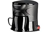Dunlop - 07915 Dunlop-1-Tassen-Kaffeemaschine, Schwarz, 24V