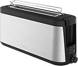 Tefal Element Langschlitztoaster – Toaster aus Edelstahl mit 7...