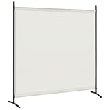 WOLTU Paravent 1-teilig 180x177 cm, Raumteiler freistehend, Trennwand...