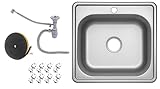 Edelstahl Einbauspüle & Spülbecken – moderne Küchenspüle mit...