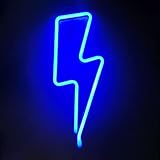 NIWWIN Blitz Neon, Neon Signal Licht, Esports Raum Atmosphäre Licht, USB/3...