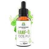 NATURFREUND® Premium Hanföl HOCHDOSIERT Hanfsamenöl Omega 3-6-9 Öl...