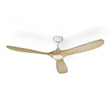 Klarstein Smart Deckenventilator Leise mit Fernbedienung – 152 cm...