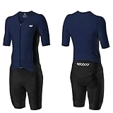 Lo.gas Herren Pro Trisuit Kurzarm Triathlonanzug für Ironman-Rennen und...