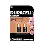 2 x Duracell 123 Lithium-Batterien (1 Blister mit je 2 Batterien) 2...