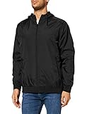 Urban Classics Herren Windbreaker Jacke, Schwarz, XXXXX-Large