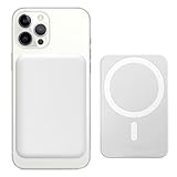 Wireless Power Bank für iPhone, Magnetische Power Bank 5000mAh 15W...
