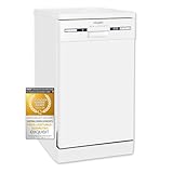 Exquisit Geschirrspüler GSP9309-030E weiss | Geschirrspüler 45 cm...