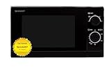 SHARP R200BKW Solo-Mikrowelle, 800 W, 5 Leistungsstufen, Timer von 35...