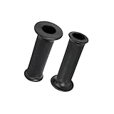 Race4u.Shop Motorrad Lenker Griffe, schwarz 1 Paar 22 mm / 25 mm Universal...