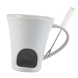 YWJLQH Fonduebecher, Süßigkeiten Hotpot, Butterwärmer, Weiß, für...