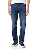 camel active Herren Relaxed Fit 5-Pocket Jeans aus Baumwolle 34 Blau...